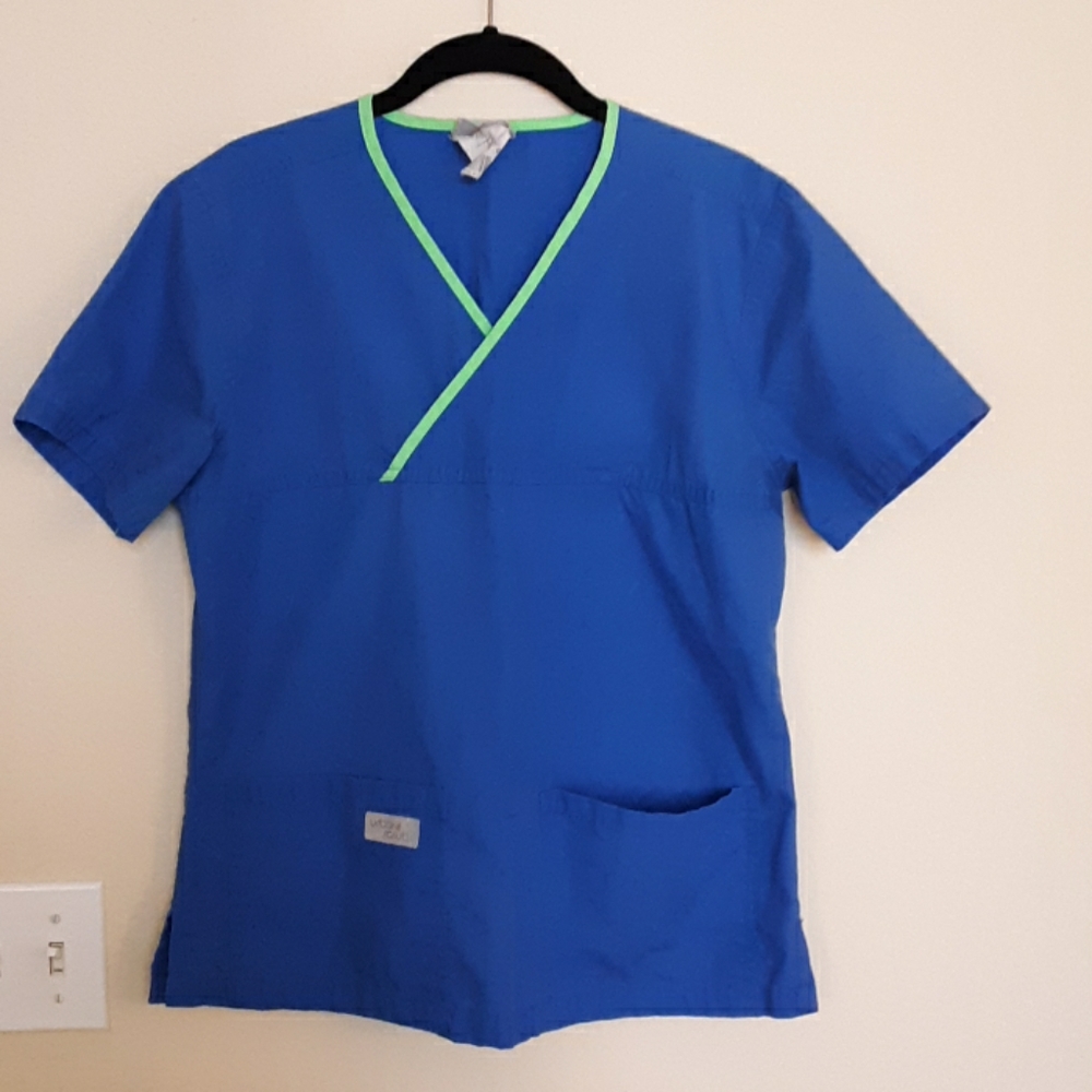 Womens small scrub top